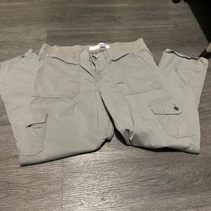 Grey cargo pants